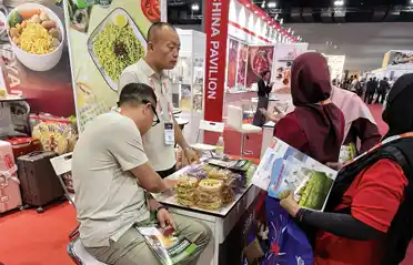 Khối mì ăn liền Dongyang tại Triển lãm Halal Malaysia