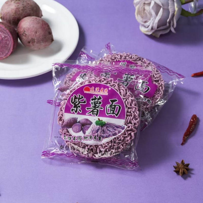 Gói tiêu chuẩn mì khoai lang tím tự nhiên 60g